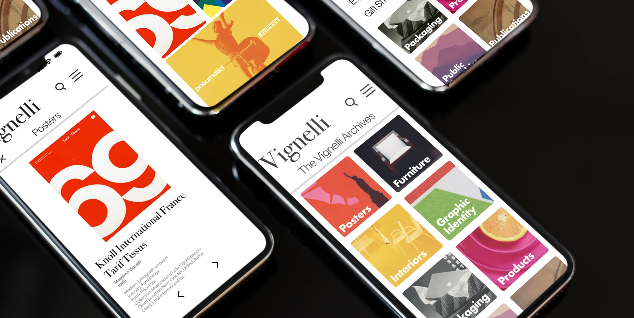 Vignelli Archive App
