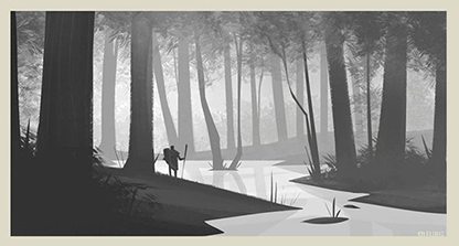 Minimal and geometric style moodboard