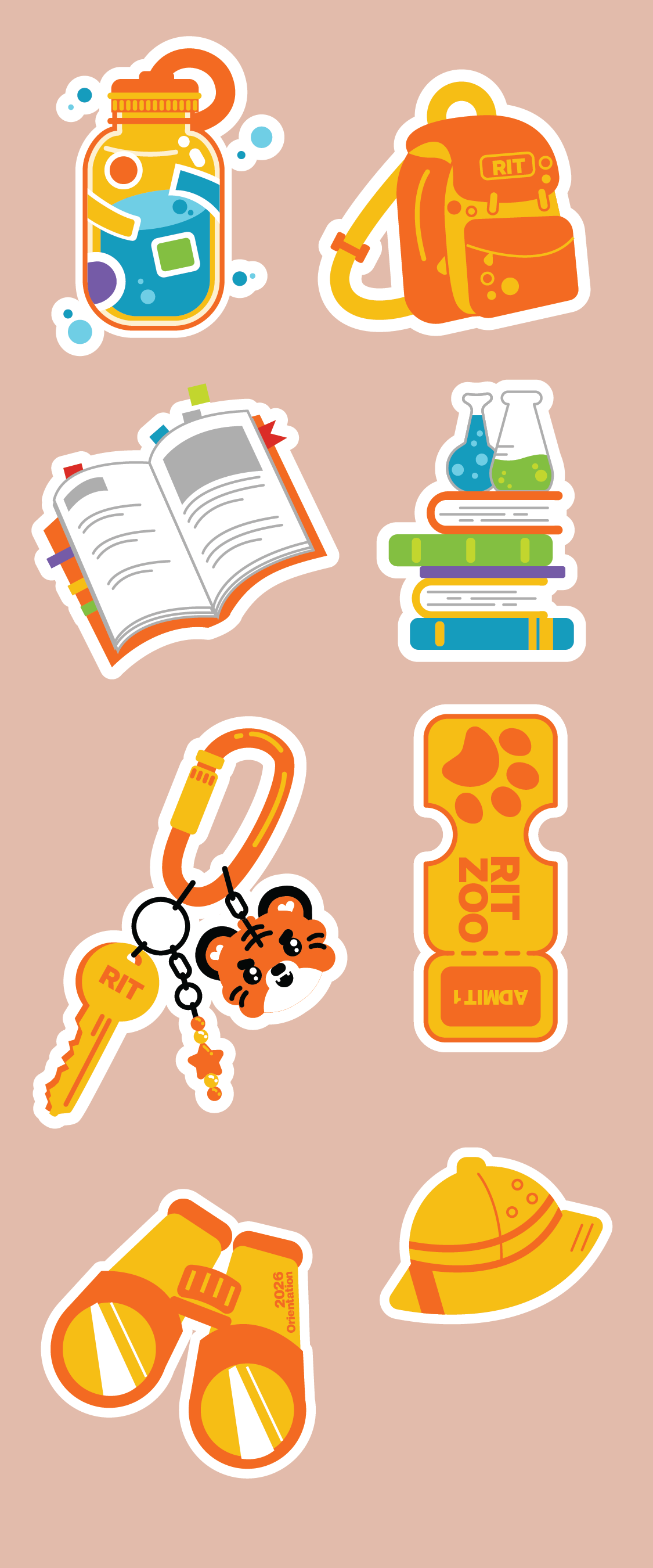 Orientation Stickers